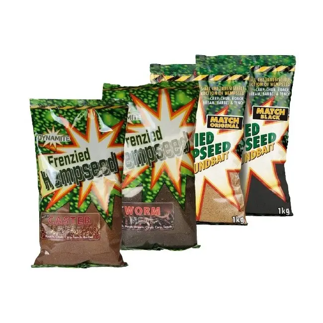 Groundbait Dynamite Baits Frenzied Hemp, 1kg