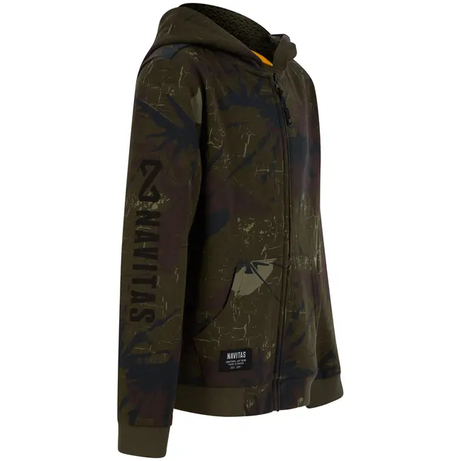 Hanorac Camo pentru Copii Navitas Identity Camo Kids Zip Hoody