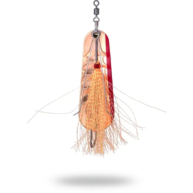 Lingurita Oscilanta Zebco Z-Weedless Ace, Copper/Red, 7.5cm, 22g