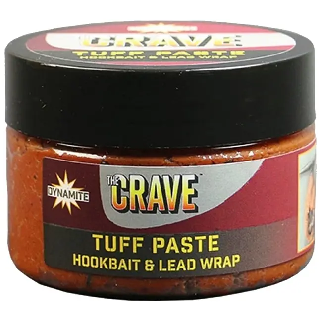 Pasta Solubila Dynamite Baits Crave Tuff Paste Boilie and Lead Wrap, 180g/cutie