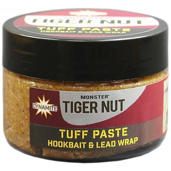 Pasta Solubila Dynamite Baits Monster Tigernut Tuff Paste Boilie and Lead Wrap, 180g/cutie