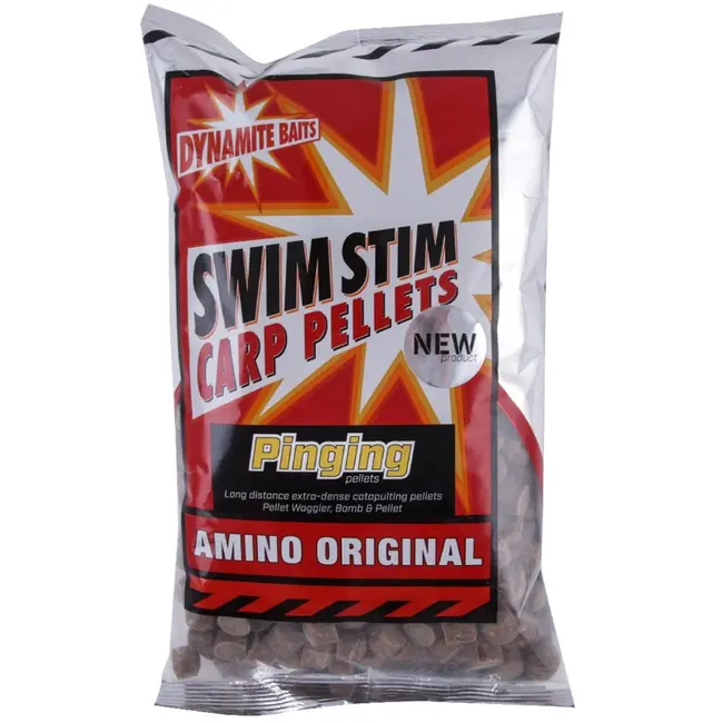 Pelete Dynamite Baits Swim Stim Pinging Pellets, 13mm, 900g