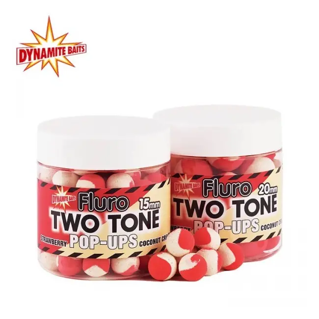 Pop-Up Dynamite Baits Two-Tone Strawberry & Coconut Cream