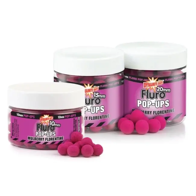 Pop-Ups & Dumbells Dynamite Baits Mulberry Florentine Fluro