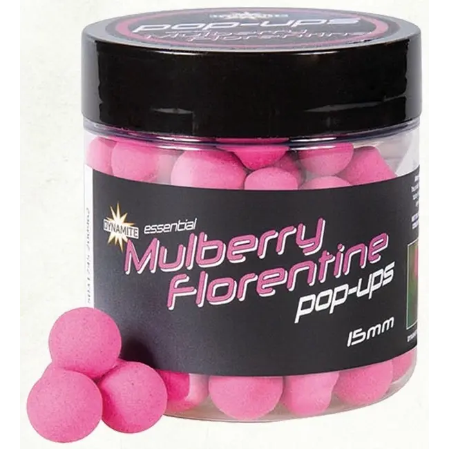 Pop Up Dynamite Baits Fluoro Essential, 15mm, 80g/cutie
