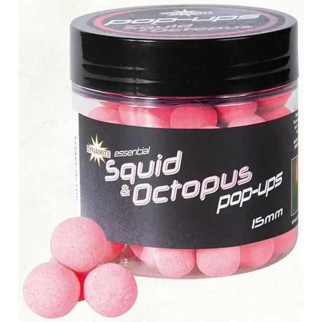 Pop Up Dynamite Baits Fluoro Essential, 15mm, 80g/cutie