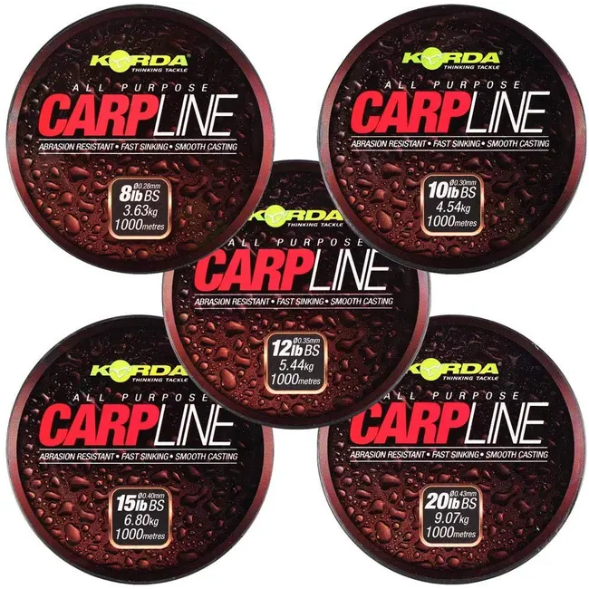 Fir Monofilament Korda Carp Line, 1000m
