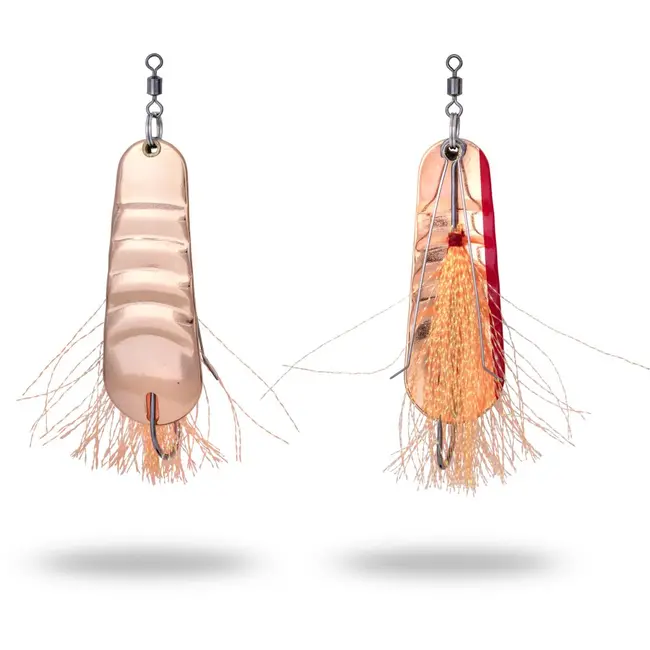 Lingurita Oscilanta Zebco Z-Weedless Ace, Copper/Red, 7.5cm, 22g