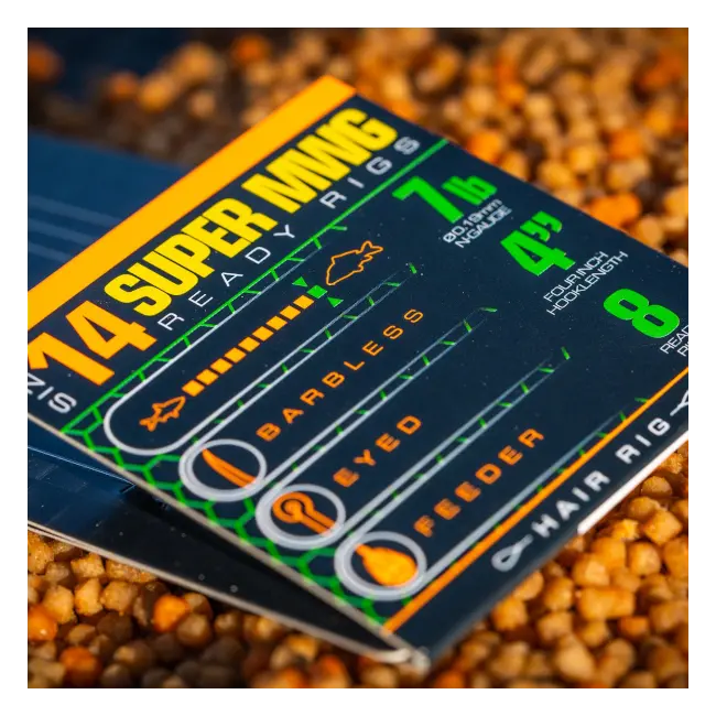 Monturi Guru Standard Hair SMWG Rigs, 10Cm, 8 Buc/Plic