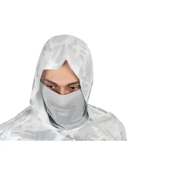 Bluza Fox Rage UV Hooded Performance Top, Culoare Camo Gray