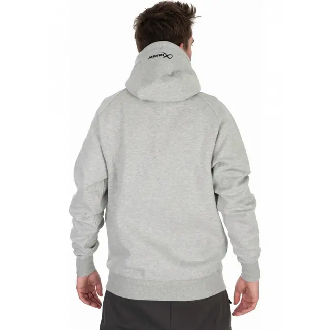 Hanorac Matrix Full Zip Hoody Black Edition, Grey/Lime