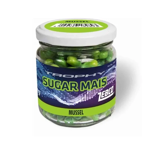 Porumb Zebco Trophy Sugar Mais Green Mussel 125gr