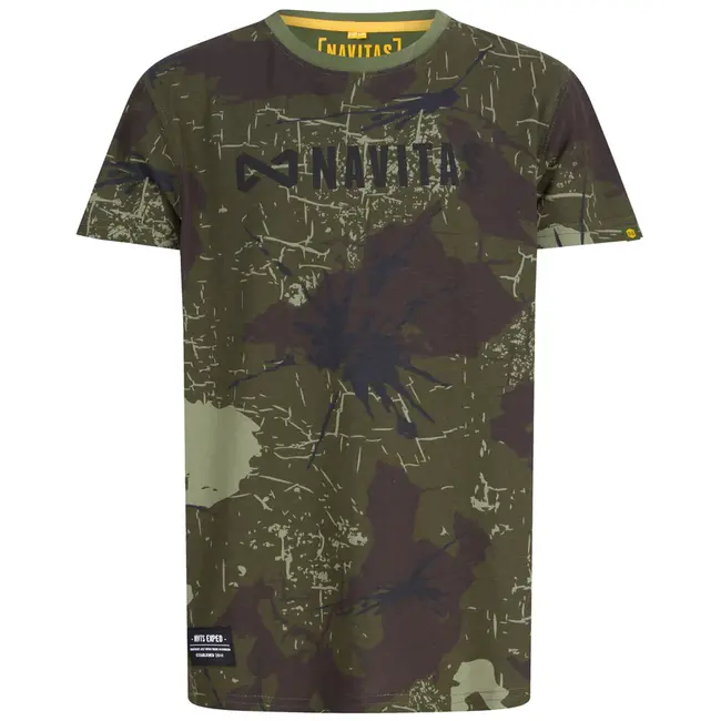 Tricou pentru Copii Navitas Identity Camo Kids T-Shirt