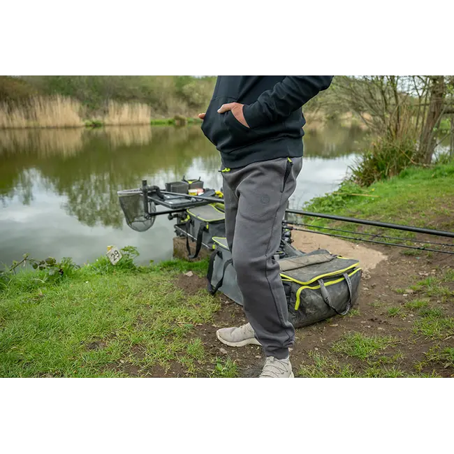 Pantaloni Lungi Matrix Joggers Black Edition, Grey/Lime