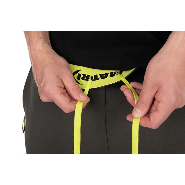 Pantaloni Scurti Matrix Joggers Black Edition, Grey/Lime