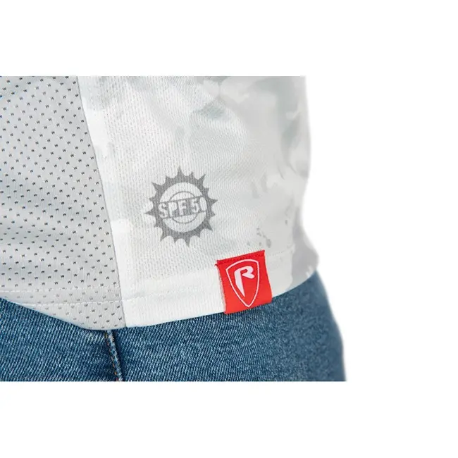 Bluza Fox Rage UV Hooded Performance Top, Culoare Camo Gray