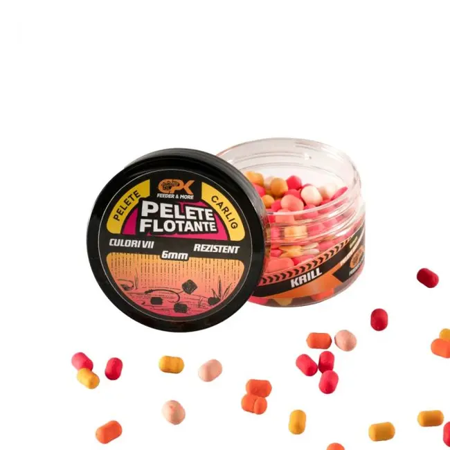 Pelete de Carlig Flotante CPK Feeder, 6mm, 25g/cutie