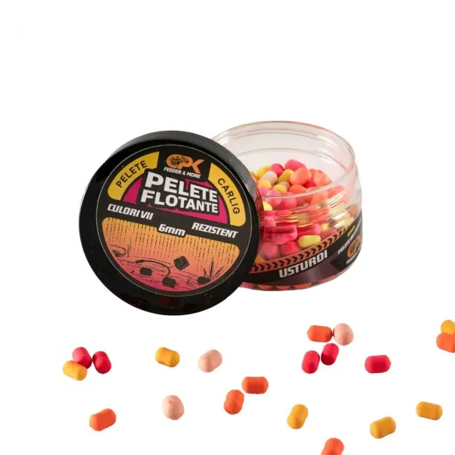 Pelete de Carlig Flotante CPK Feeder, 6mm, 25g/cutie