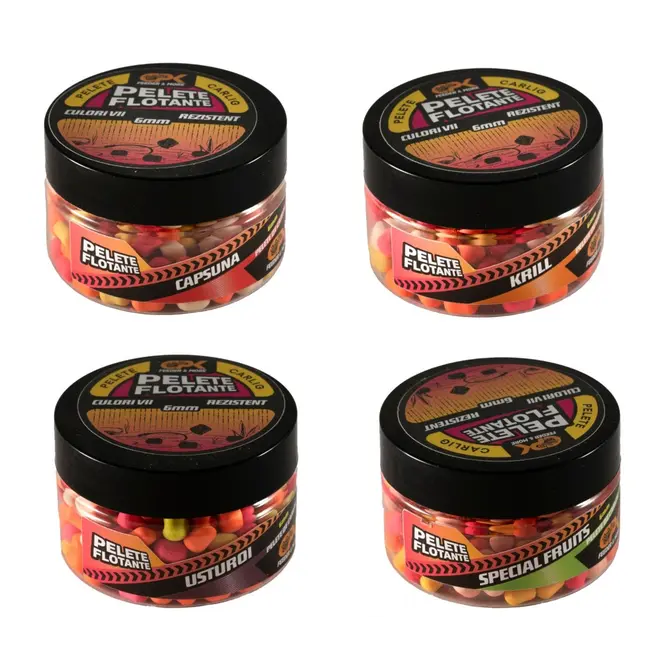 Pelete de Carlig Flotante CPK Feeder, 6mm, 25g/cutie