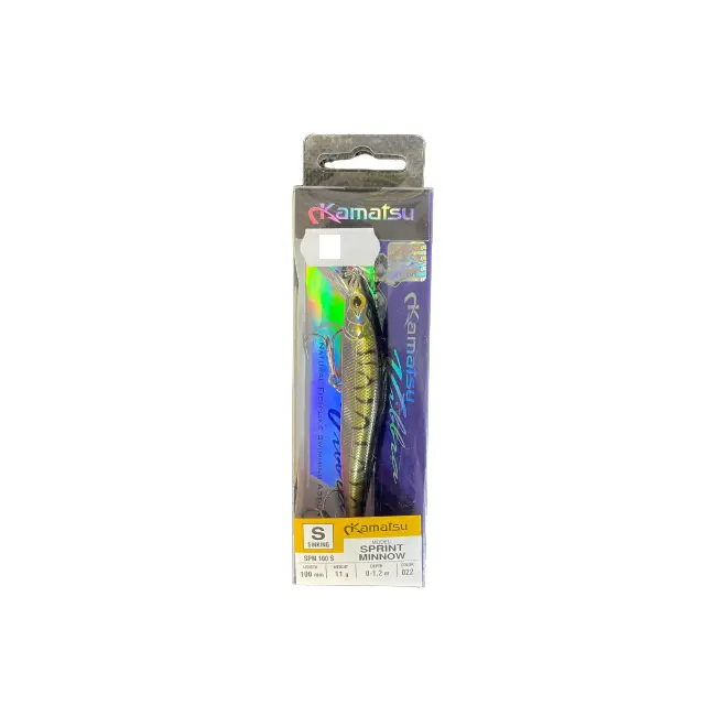 Vobler Konger Sprint Minnow 100S Mirror Pink, 10cm, 11g