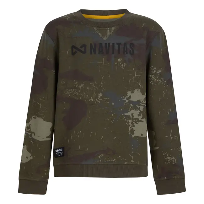 Bluza pentru Copii Navitas Identity Camo Kids Sweatshirt