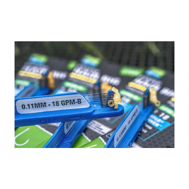 Carlige Legate Preston GPM-B Banded Hair Rigs Nr.12