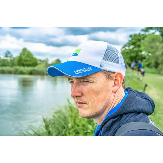 Sapca Preston White Mesh Cap