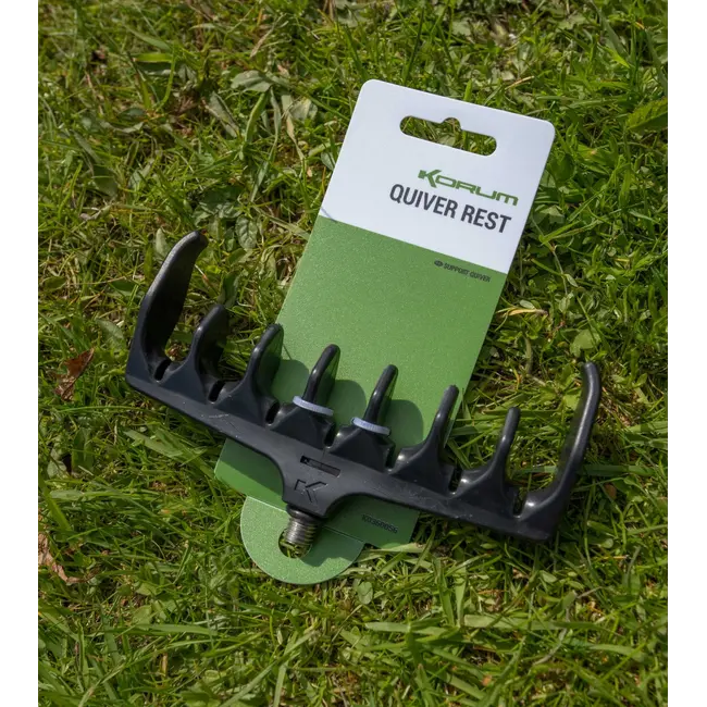 Cap Suport pentru Lanseta Feeder/Match Korum Quiver Rest, 7 Posturi, Black