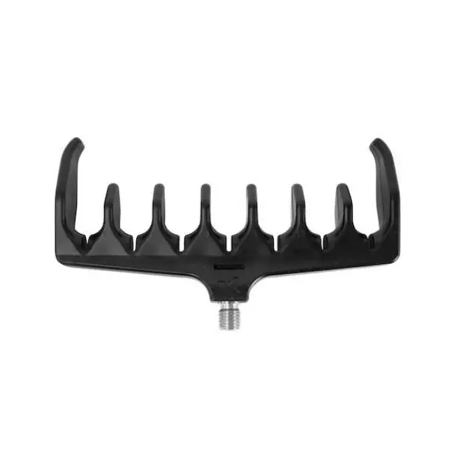 Cap Suport pentru Lanseta Feeder/Match Korum Quiver Rest, 7 Posturi, Black