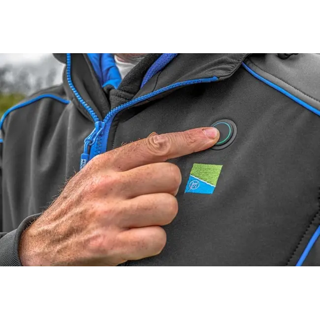 Jacheta Preston Thermatech Heated Softshell, Black/Grey