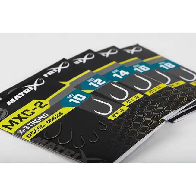 Carlige Matrix MXC-2 Barbless Spade End, 10buc/plic