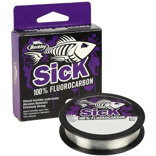 Fir Fluorocarbon Berkley Sick FC Leader, Clear, 50m