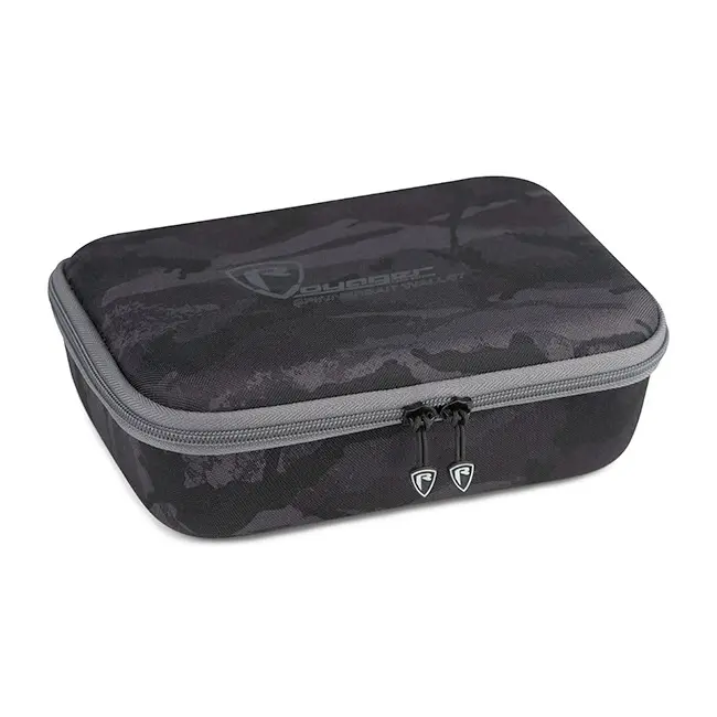 Husa Rigida tip Portofel Fox Rage Voyager Hard Spinnerbait Wallet Camo, 26x20x8.5cm