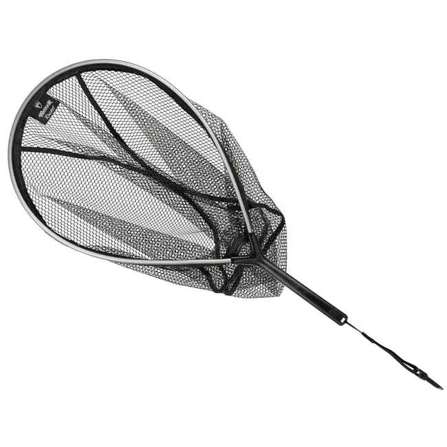 Minciog Pescuit Fox Rage Warrior Racket Net – Plutitor, Cauciucat, Compact