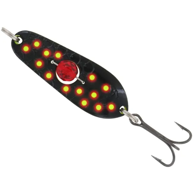 Lingurita Oscilanta Kuusamo Rasanen Bead 50/11, BL/FYe/R-C UV, 5cm, 11g