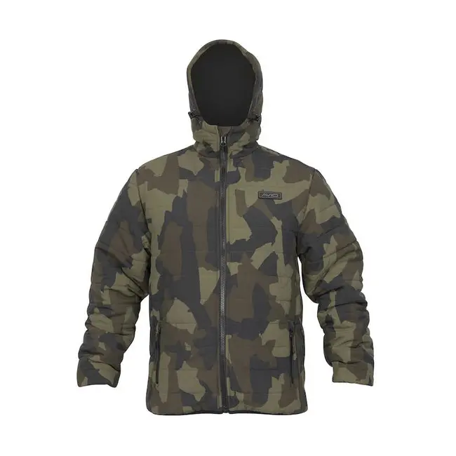 Jacheta Avid Carp Ripstop Camo Thermal Jacket