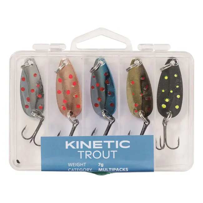 Set Lingurite Oscilante Kinetic Trout Spoon Set, 5g, 5buc
