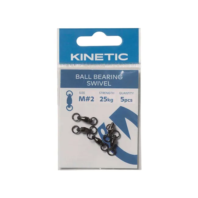 Vartej cu Rulment Kinetic Ball Bearing Swivel, M #2, 5buc/plic