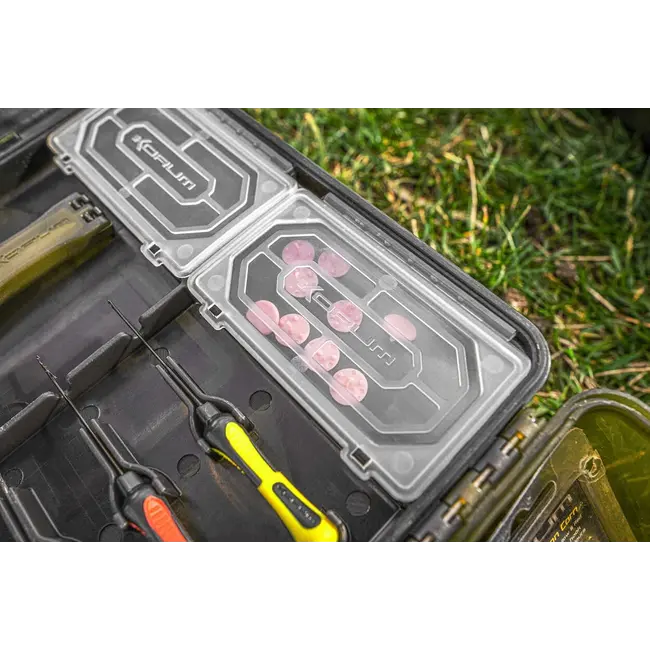 Cutie Completa Accesorii si Unelte Korum Tackle Blox Fully Loaded, 19.6x25x9.1cm