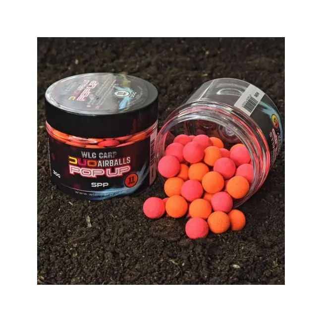 Pop Up WLC Carp Duo Airballs, 11mm, 30g/borcan