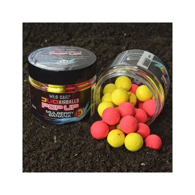 Pop Up WLC Carp Duo Airballs, 14mm, 30g/borcan