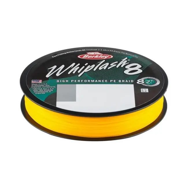 Fir Textil Berkley Whiplash 8, Yellow, 150m