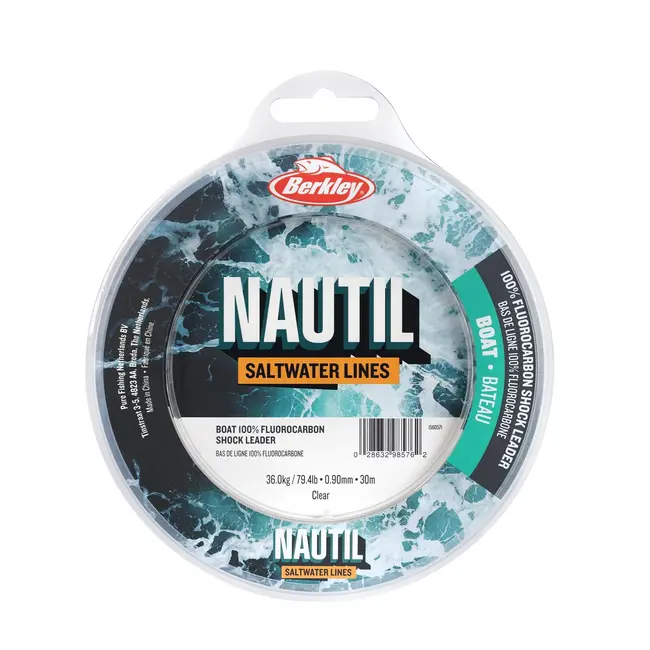 Fir Inaintas Fluorocarbon Berkley Nautil Boat Shockleader, 30m