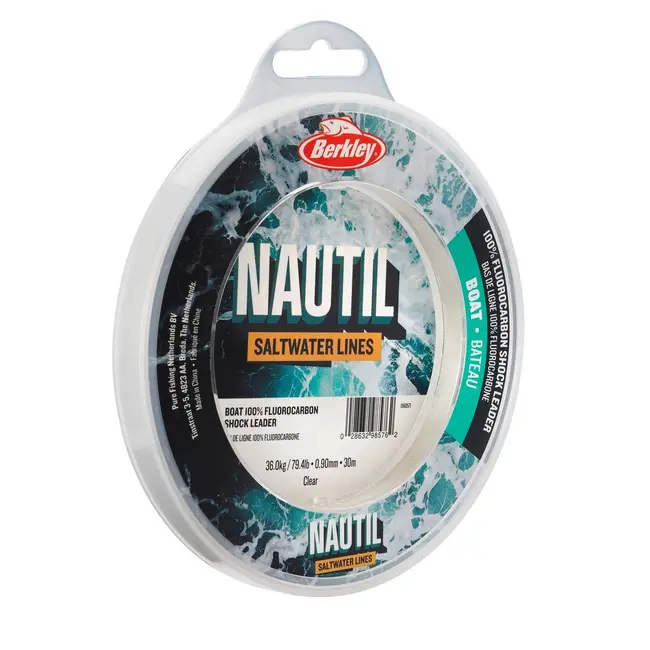 Fir Inaintas Fluorocarbon Berkley Nautil Boat Shockleader, 30m