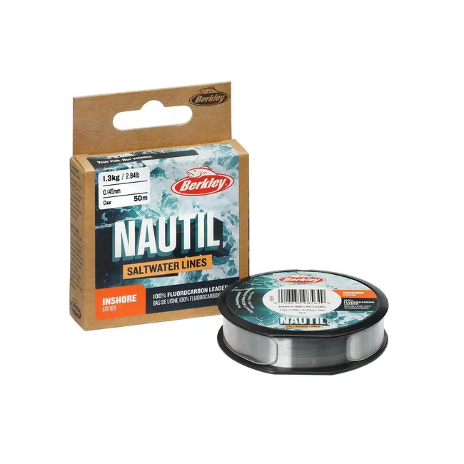Fir Inaintas Fluorocarbon Berkley Nautil Inshore Fluorocarbon, 50m