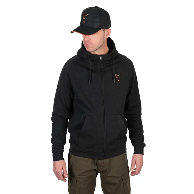 Hanorac FOX Collection LW Hoody Black & Orange