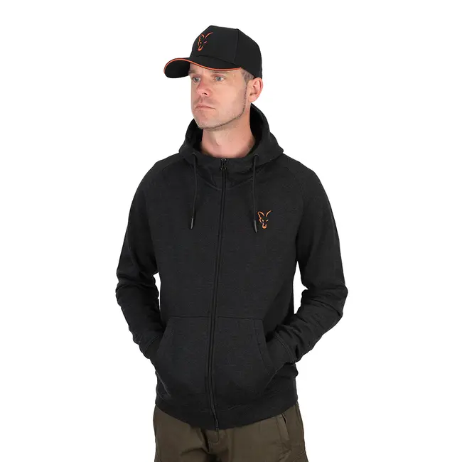 Hanorac FOX Collection LW Hoody Black & Orange
