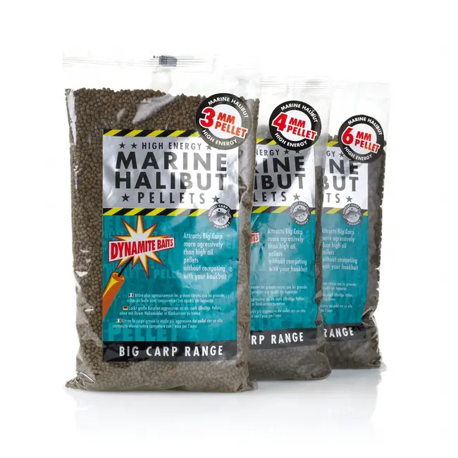 Pelete Dynamite Baits Marine Halibut 900g