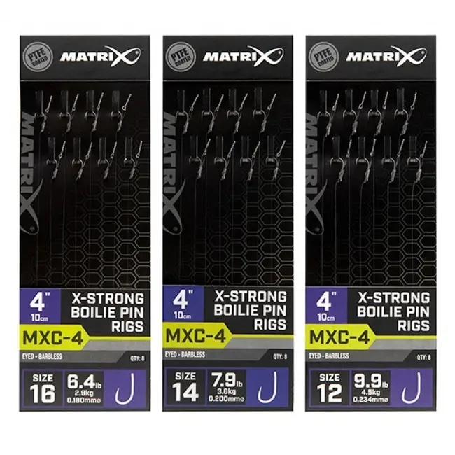 Riguri Matrix MXC-4 Barbless X-Strong Boilie Pin, 10cm, 8buc/plic