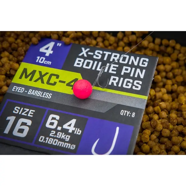 Riguri Matrix MXC-4 Barbless X-Strong Boilie Pin, 10cm, 8buc/plic